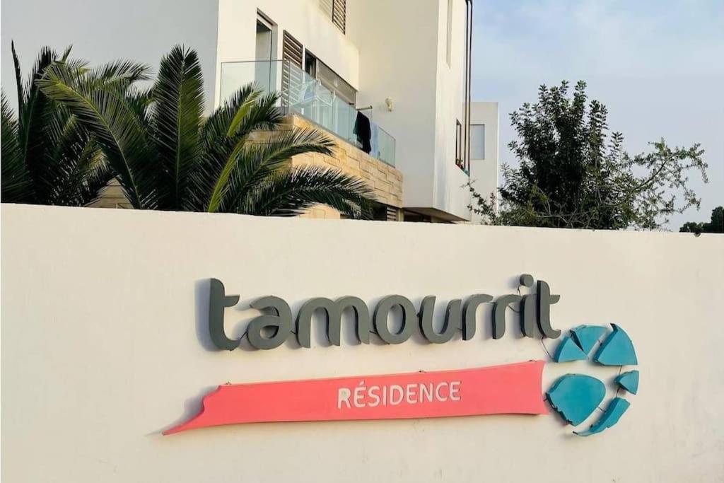 Luxurious Golf & Sea View Beach Apartment With Pool Access - Tamourrit, Taghazout Bay Exterior foto
