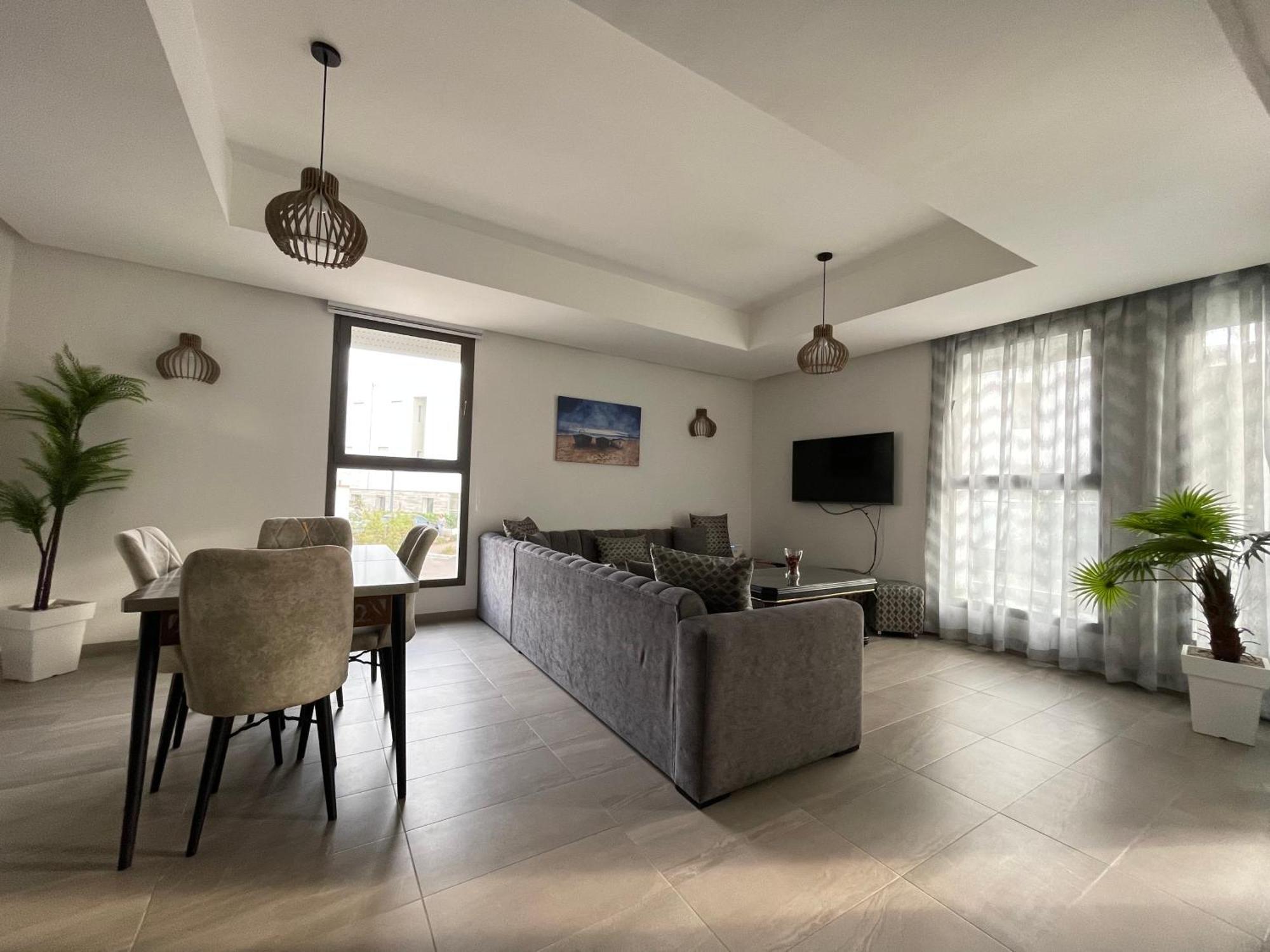 Luxurious Golf & Sea View Beach Apartment With Pool Access - Tamourrit, Taghazout Bay Exterior foto