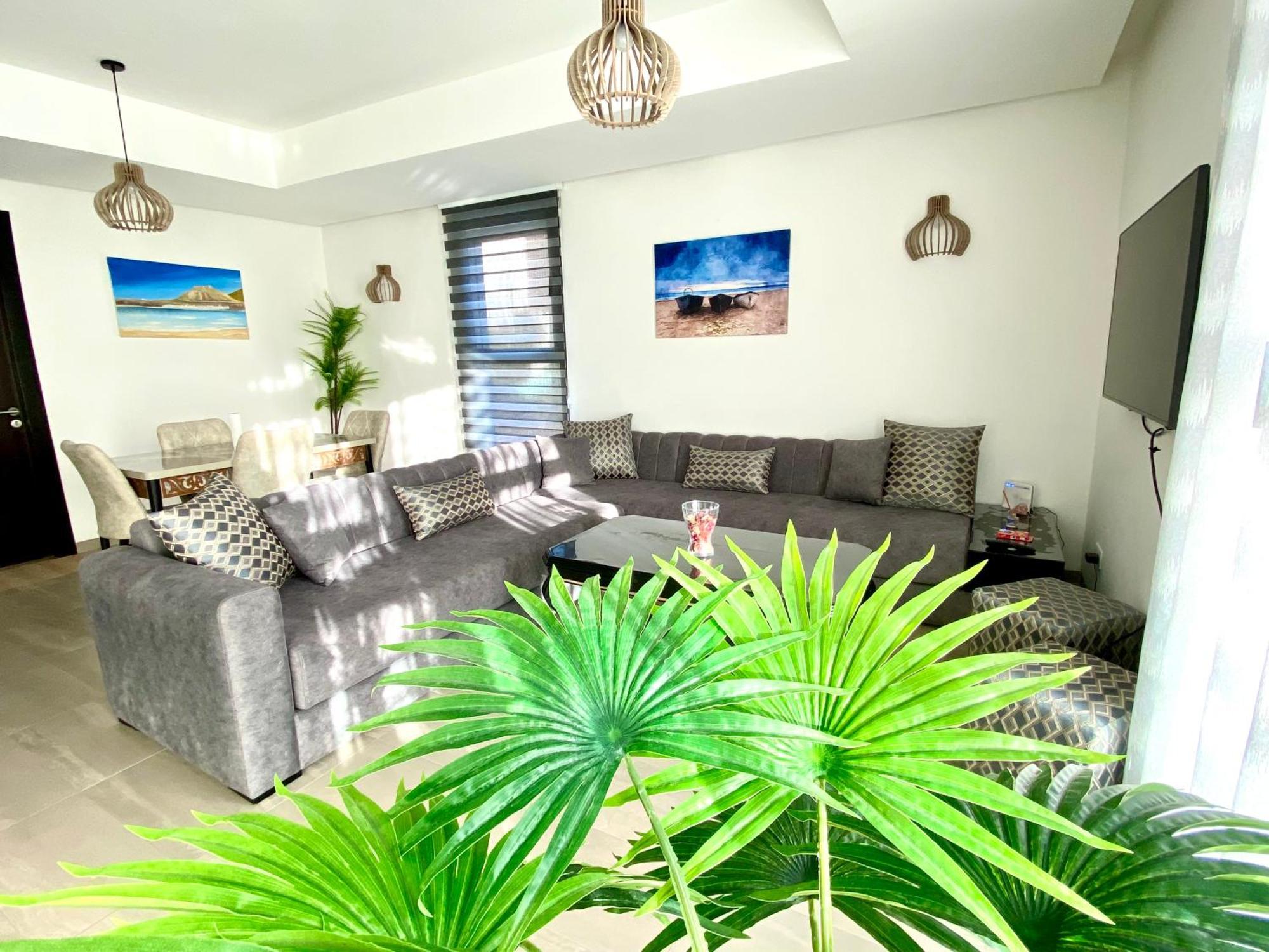 Luxurious Golf & Sea View Beach Apartment With Pool Access - Tamourrit, Taghazout Bay Exterior foto