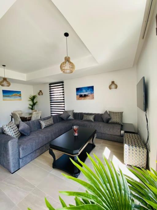 Luxurious Golf & Sea View Beach Apartment With Pool Access - Tamourrit, Taghazout Bay Exterior foto